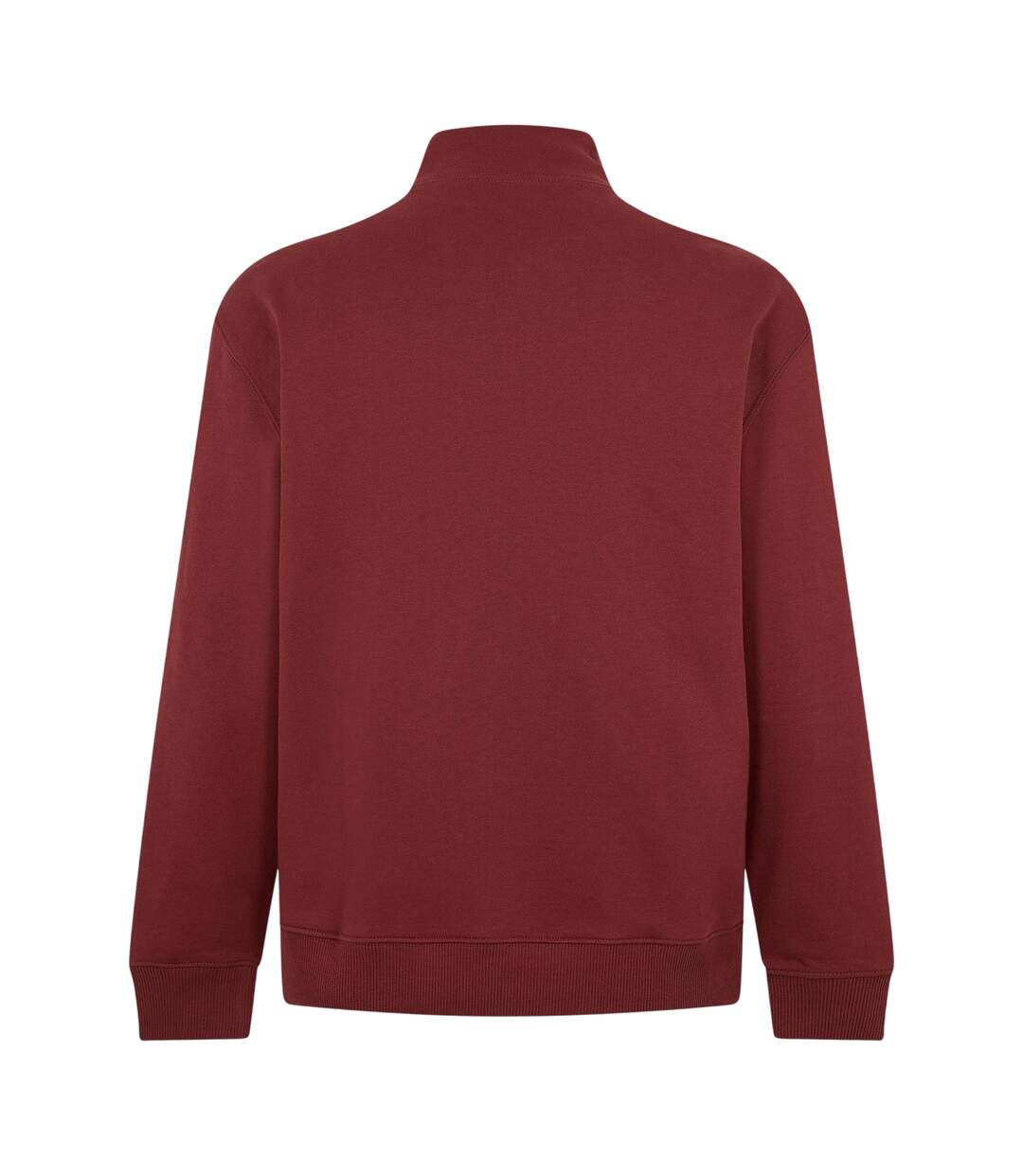 Mens Monogram Quarter Zip Sweatshirt Mocha Calvin Klein-2