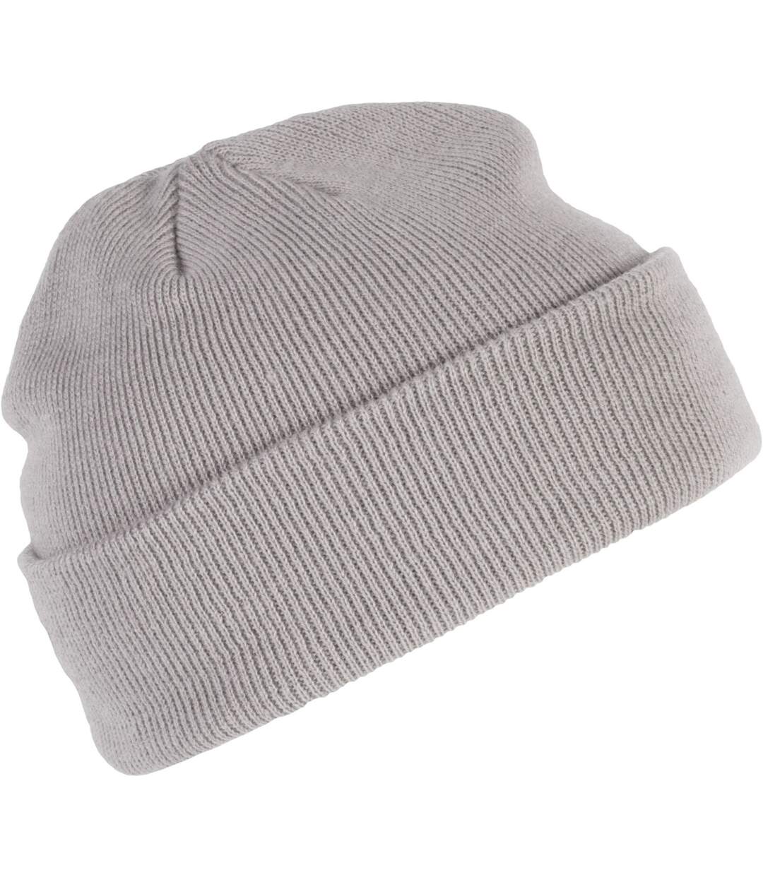 Bonnet tricoté adulte - KP031 - gris clair-2