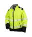 Veste Softshell Adulte Jaune Fluo Noir SAFE-GUARD By Result-2