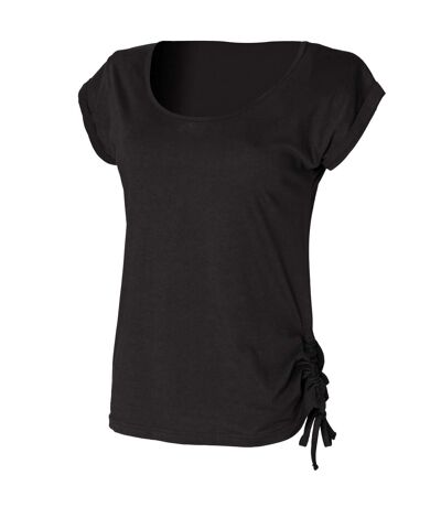 Skinni Fit - T-shirt - Femme (Noir) - UTRW1371