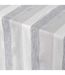 Nappe en Coton Tissée Eldora 140x240cm Argent-2