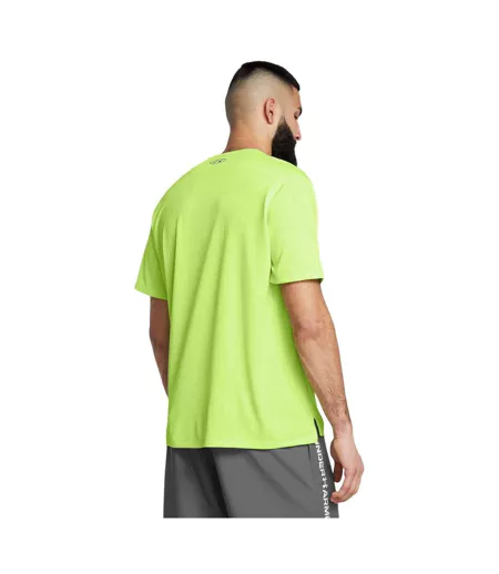 T-shirt Tech Geotessa Homme Vert Under Armour