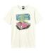 T-shirt pink cadi adulte blanc Amplified