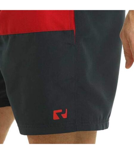 Short de bain homme bleu marine / rouge RIPT Essentials