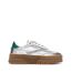Baskets argent /vert femme teddy smith sneakers 120305-2