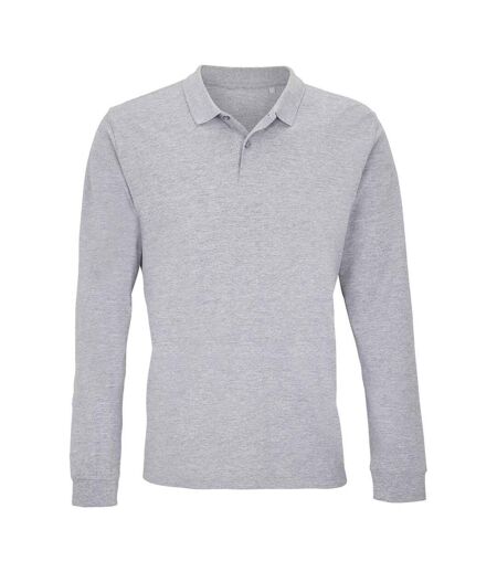 Polo Planet Adulte Gris Chiné SOLS