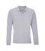 Polo Planet Adulte Gris Chiné SOLS-1