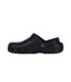 Mens Flat Clogs Black Hot Tuna-3