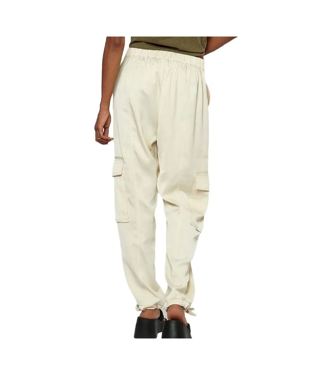 Pantalon fluide écru femme kaporal sicou-2