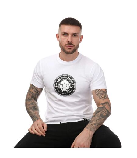 T-shirt baller homme blanc One True Saxon