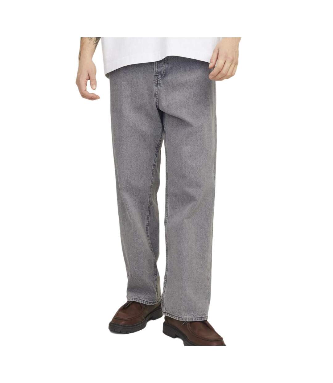 Jean Baggy Gris Homme Jack & Jones Whalex - W28-L32-1