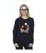 Disney - Sweat LADY AND THE TRAMP MOON - Femme (Bleu marine) - UTBI23202-2