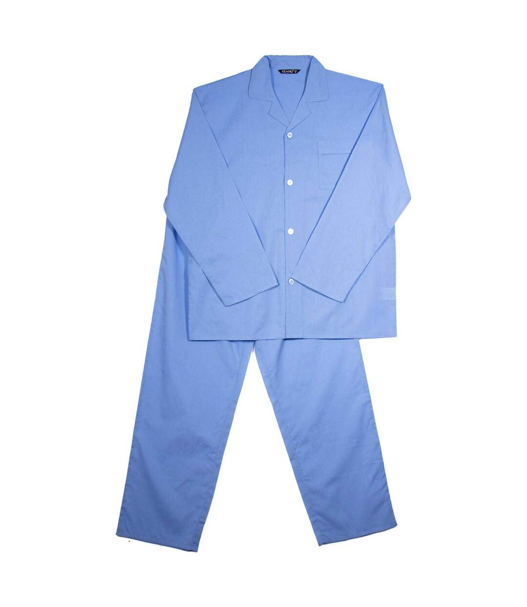 Ensemble De Pyjama Long Homme Bleu Keanu-1