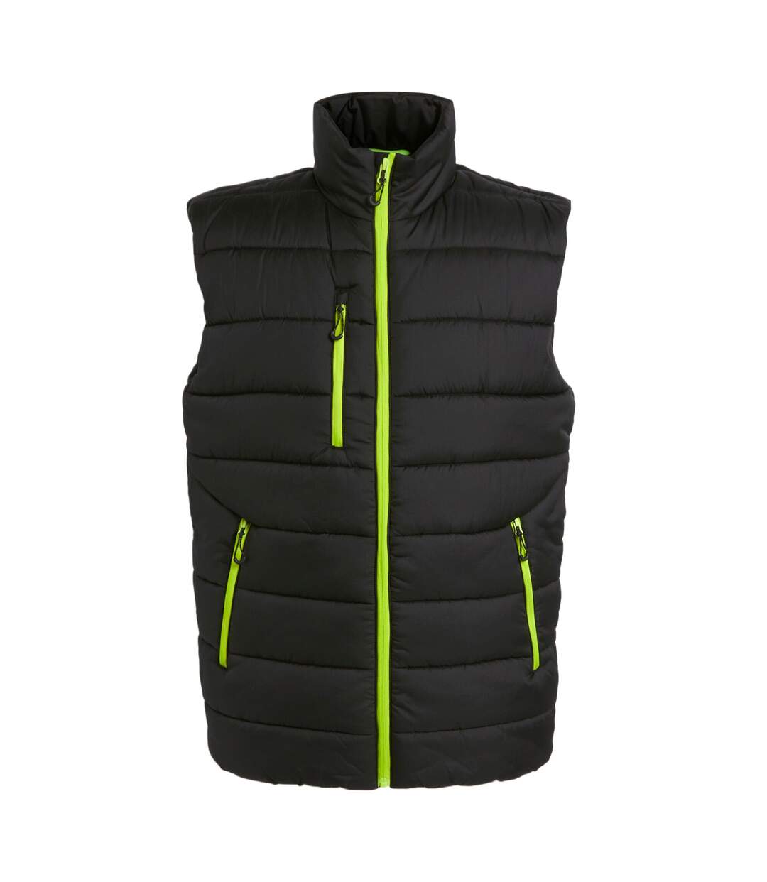 Veste sans manches navigate homme noir / vert citron Regatta Regatta