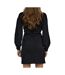 Robe col roulé noir femme jdy roll neck-2