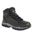 Womens/ladies Mendip Leather Hiking Boots Black Karrimor-1