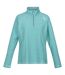 Great outdoors womens/ladies montes half zip fleece top bristol blue/amazonite Regatta