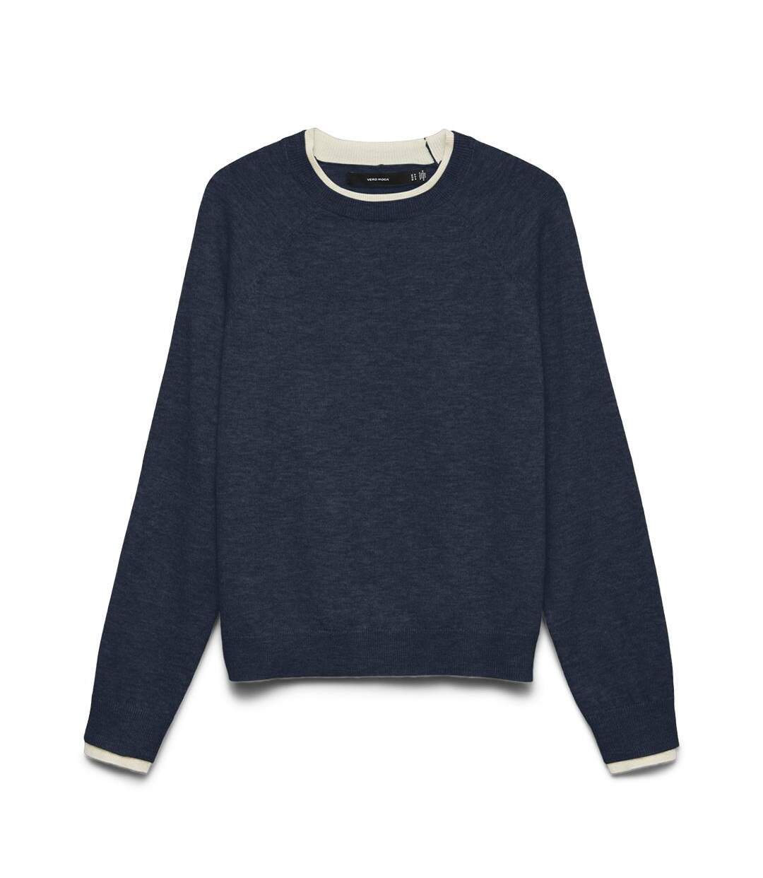 Pull marine femme vero moda wonderful-2