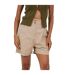 Short Femme Beige Gris Brave Soul-2