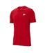 Mens Club T-shirt Red Nike-4