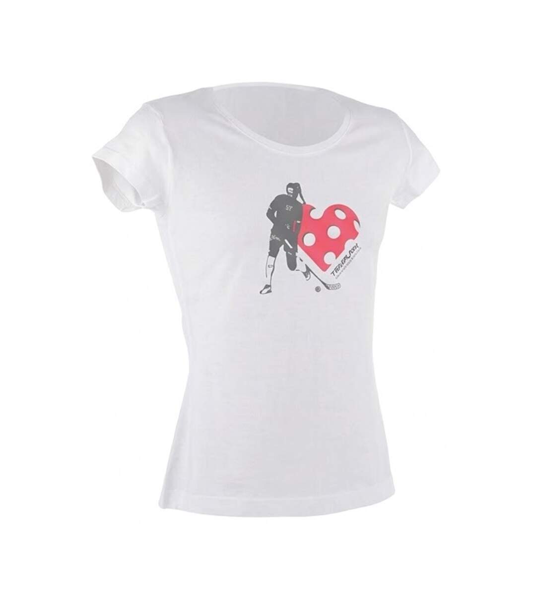 Womens/ladies Bandy Cotton T-shirt White Tempish-1