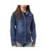 Chemise en jean bleu femme monday premium bleach-1