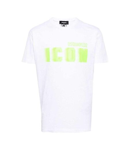 T-shirt Motif/style Symbole Adulte Blanc DSquared2