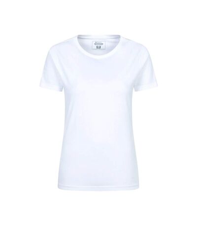 T-shirt basic femme blanc Mountain Warehouse