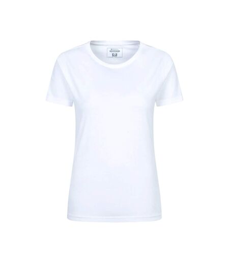 T-shirt basic femme blanc Mountain Warehouse