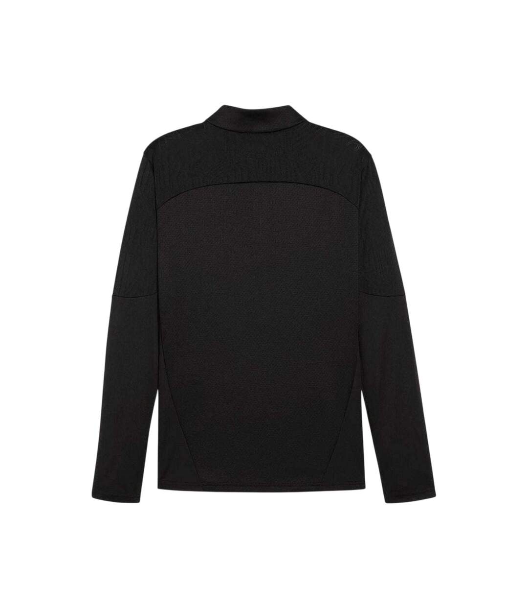 Mens Quarter Zip Track Top Black Puma-3