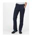 Great Outdoors Womens/ladies Geo Softshell Ii Long Leg Trousers Navy Regatta-1
