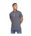 Mens Mcclay Polo Shirt Charcoal Crosshatch-2