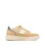 Baskets beige femme refresh 170601-2