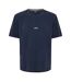 T-shirt Homme Bleu Foncé Boss-1
