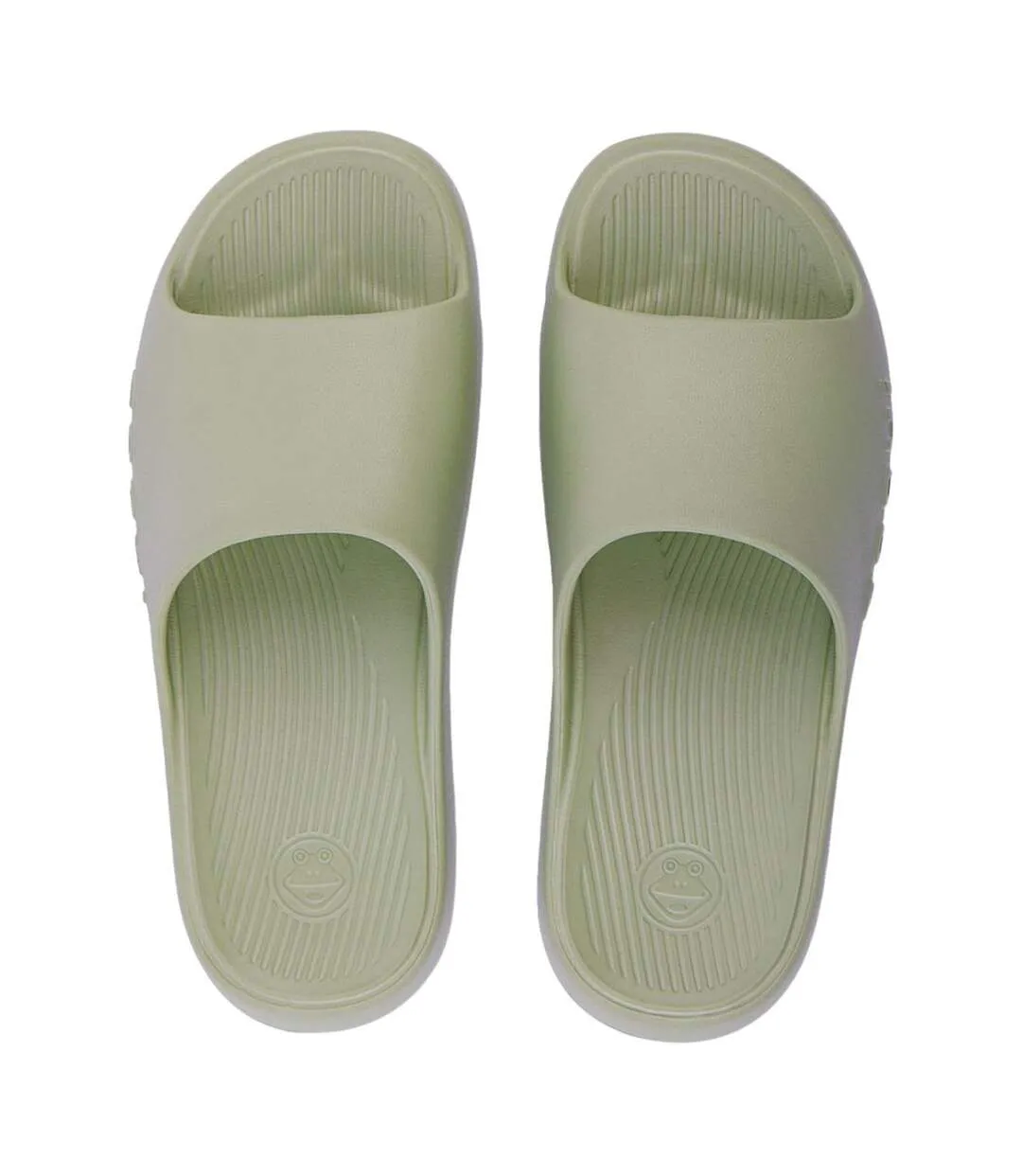 Claquettes Lou Femme Vert Coqui-4