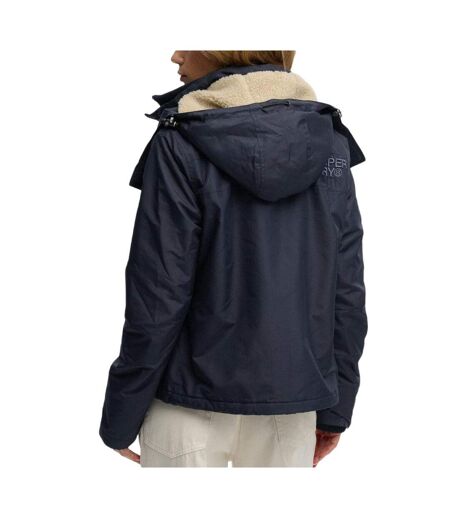 Veste à capuche marine femme superdry hooded arctic