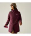 Veste Imperméable Et Isolante À Capuche Ajustable Mabrie Femme Pourpre Regatta-1