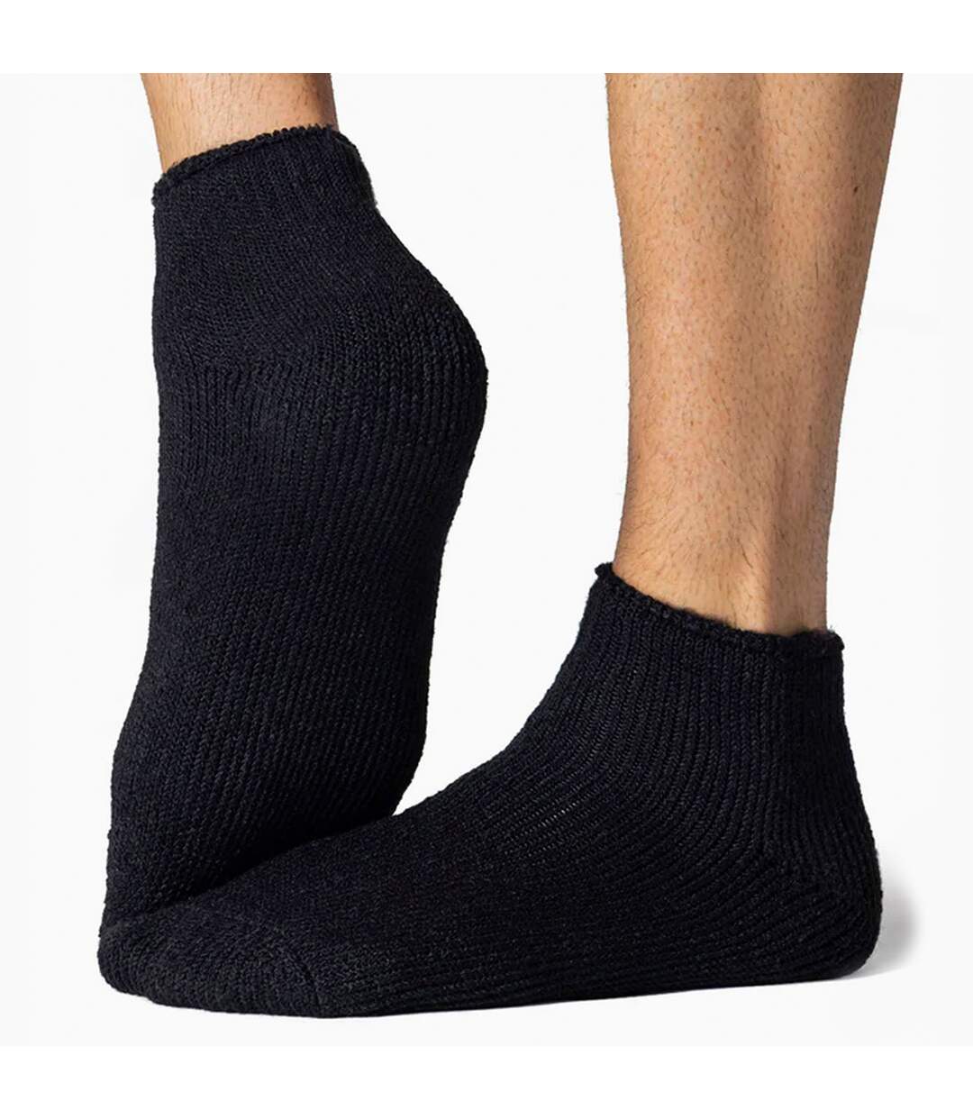 Mens 3 Pack Thermal Winter Soft Trainer Socks-4