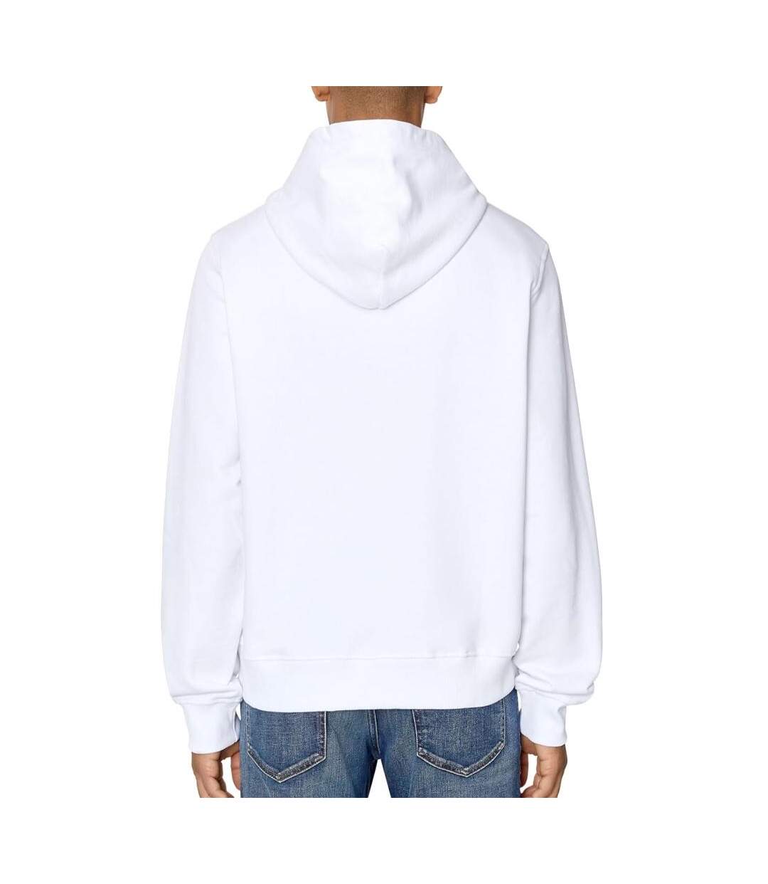 Sweat blanc homme diesel 0bawt-2