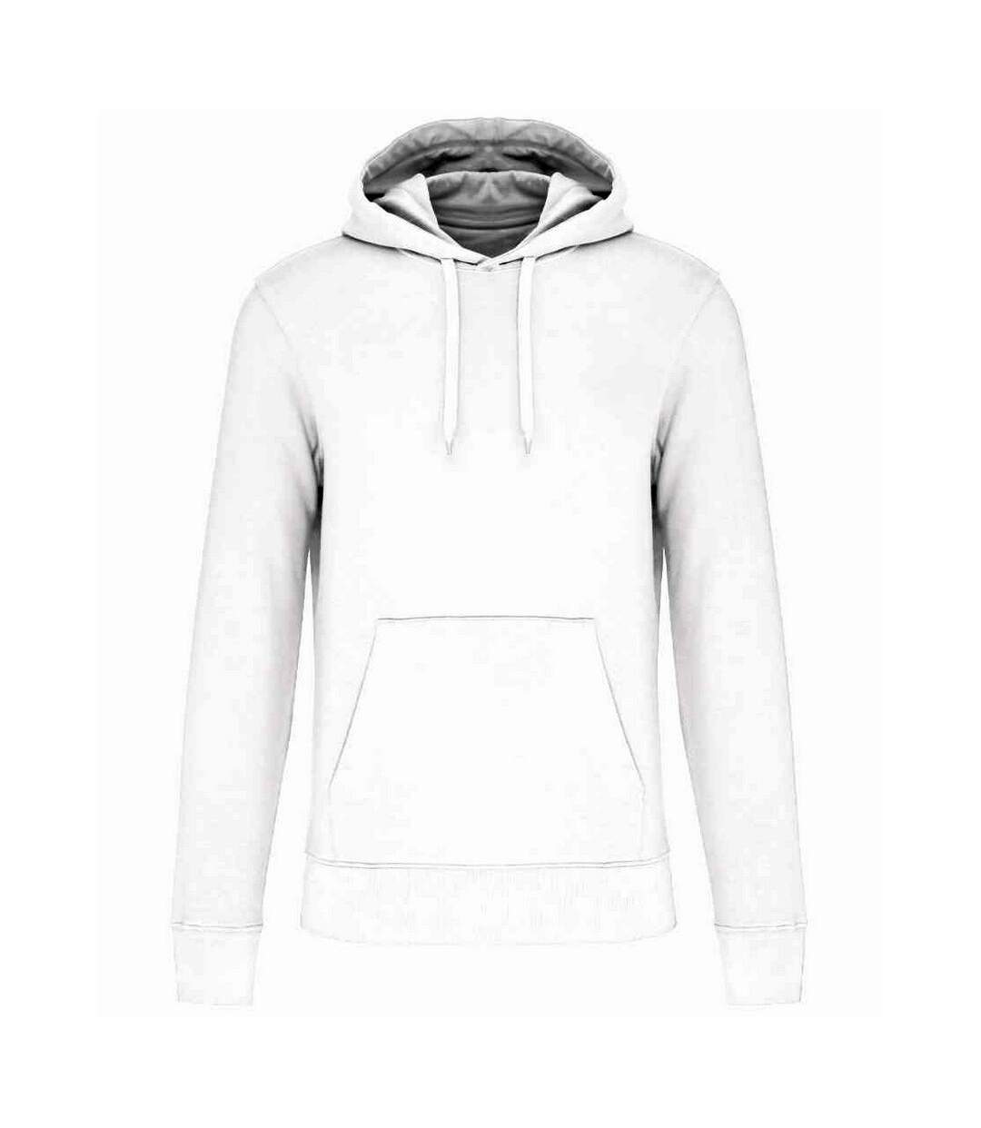 Mens eco friendly hoodie white Kariban