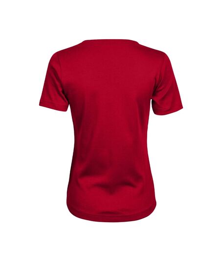 T-shirt Femme Rouge Tee Jays