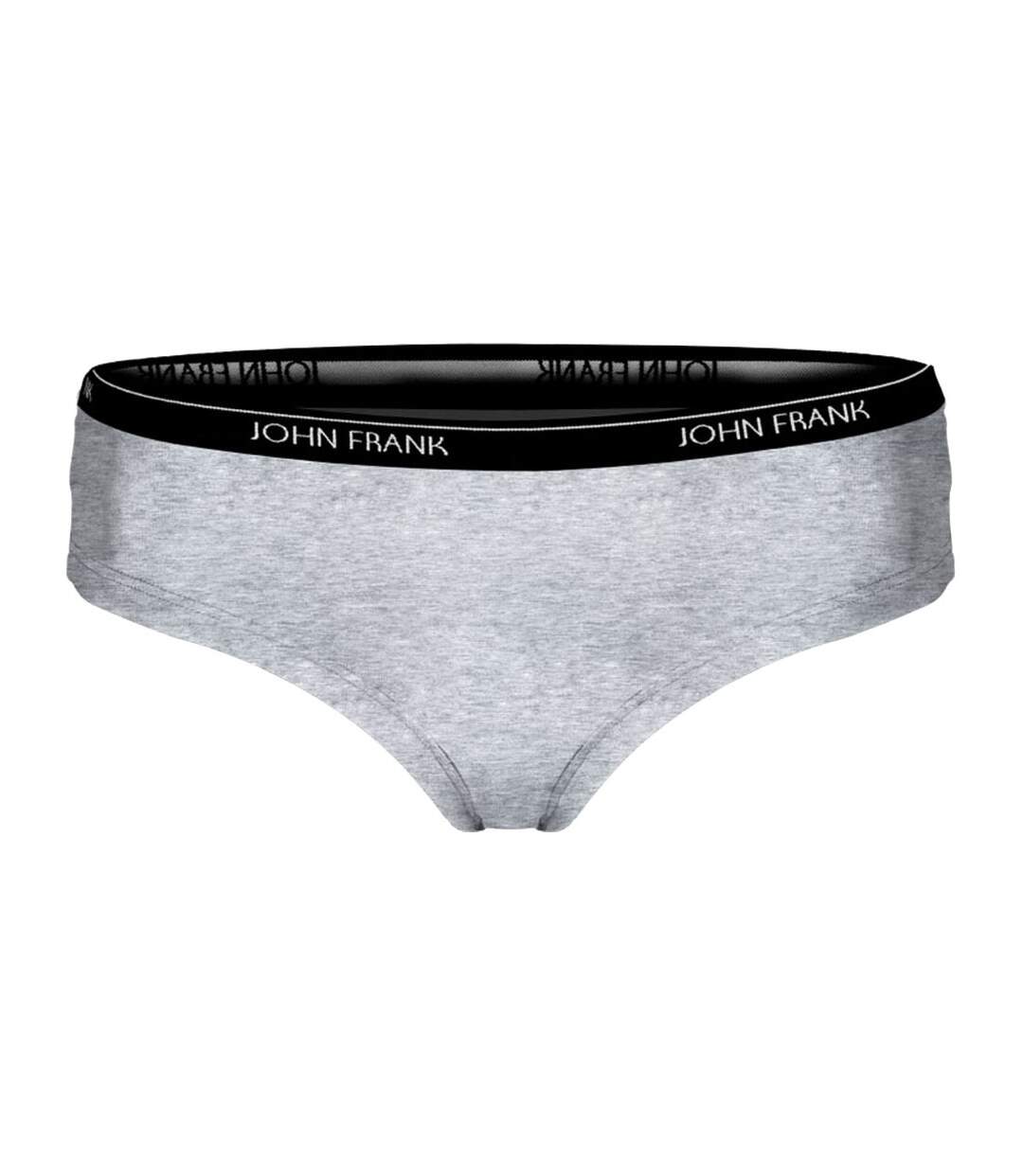 Shorty Femme JOHN FRANK Confort et Qualité en Coton Premium Pack de 3 Shorty BWH05