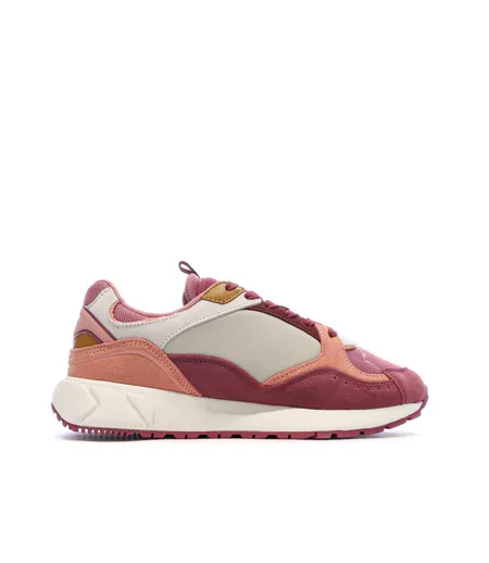 Baskets rose/beige femme pepe jeans marlon