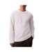 T-Shirt manches longues blanc homme calvin klein jeans lv04ld202g-1
