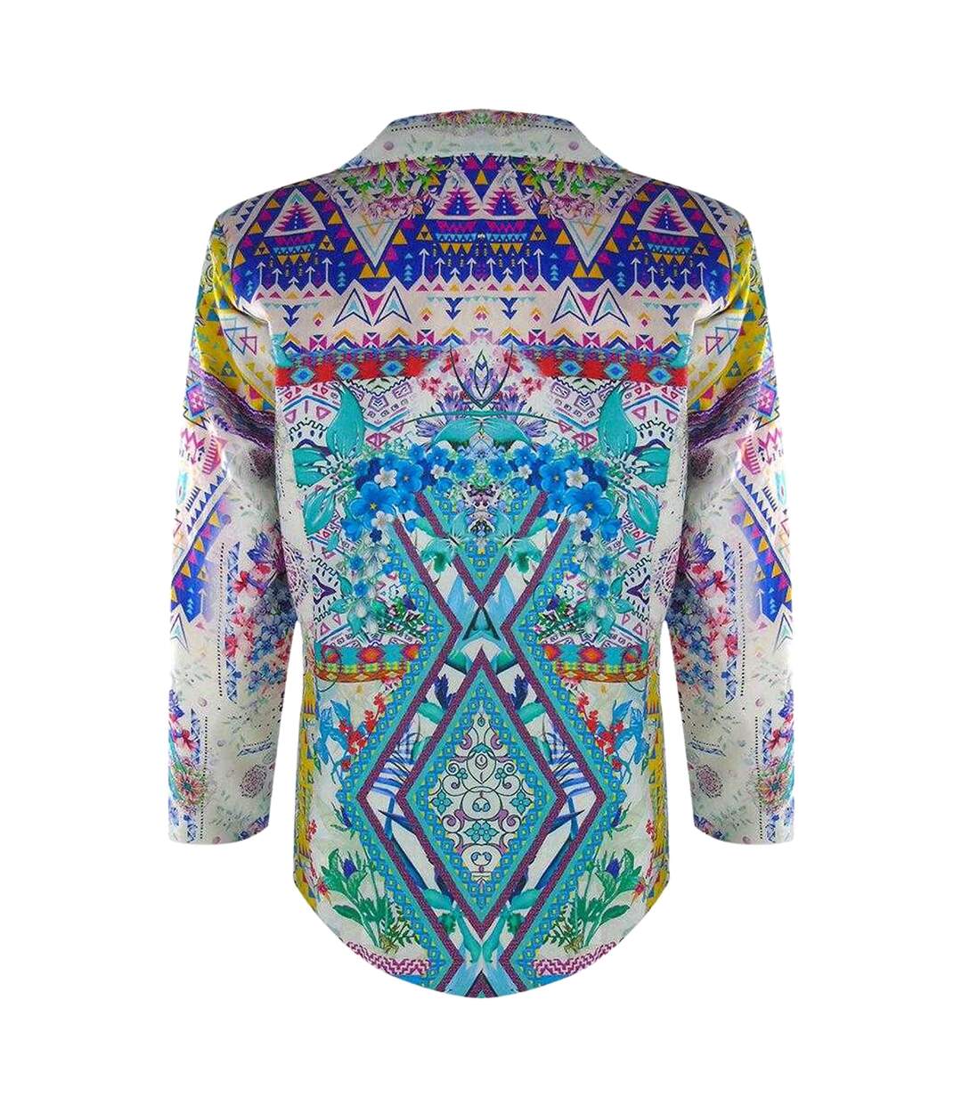 Womens/ladies Popoloca Boyfriend Jacket Multicoloured Inoa-2