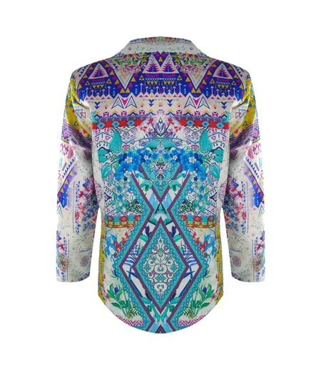 Womens/ladies Popoloca Boyfriend Jacket Multicoloured Inoa