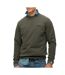 Sweat kaki homme superdry essential logo crew-1