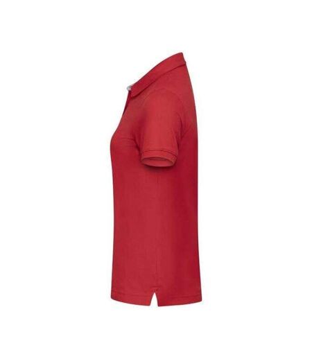 Womens/ladies Advantage Premium Polo Shirt Red Cutter & Buck