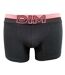Boxer DIM Homme en coton stretch ultra Confort -Assortiment modèles photos selon arrivages- Pack de 2 Boxers Noir/Rouge Soft Touch