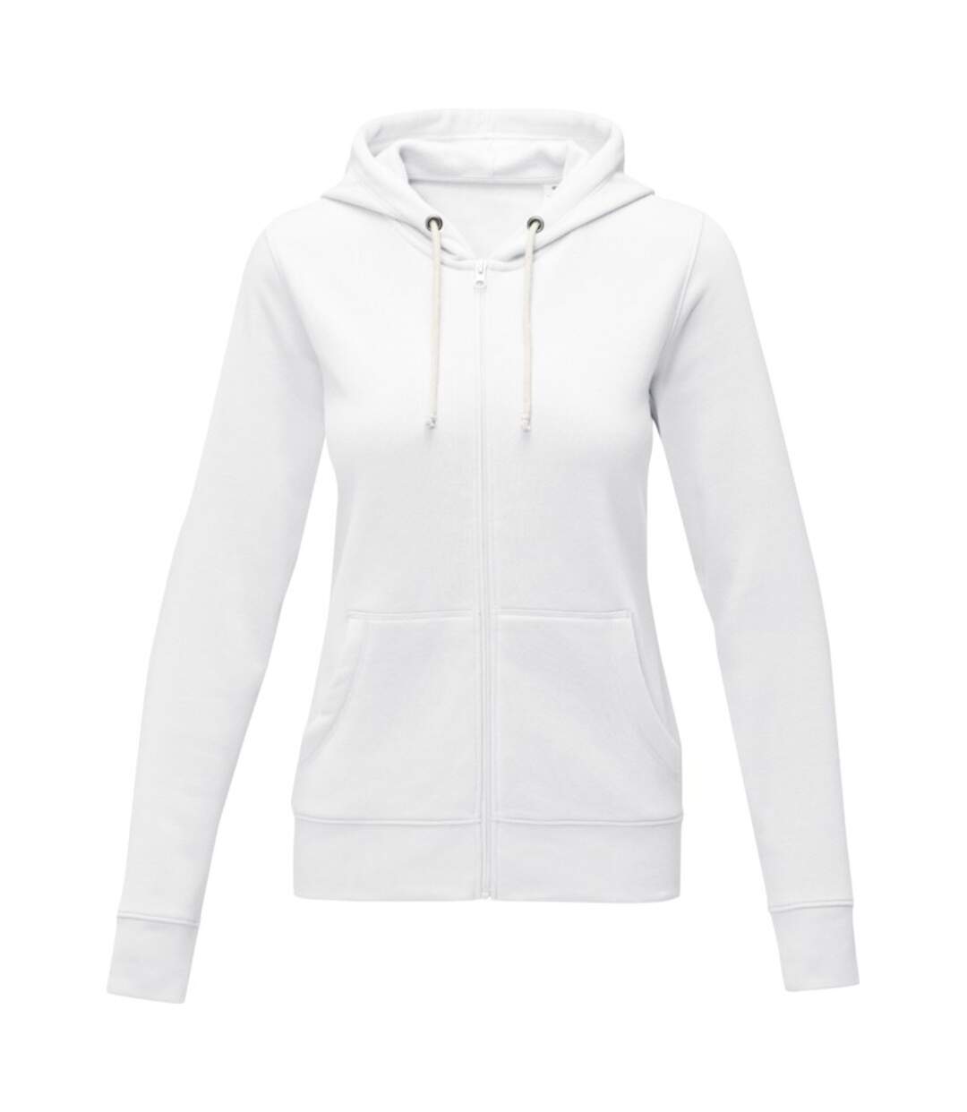 Veste à capuche theron femme blanc Elevate-1